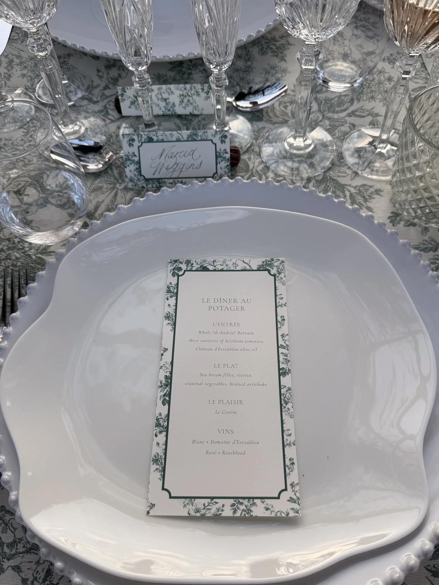 The reception